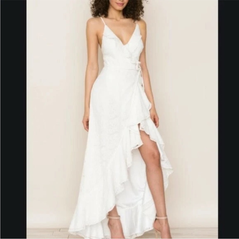 Yumi Kim White High Low Dress